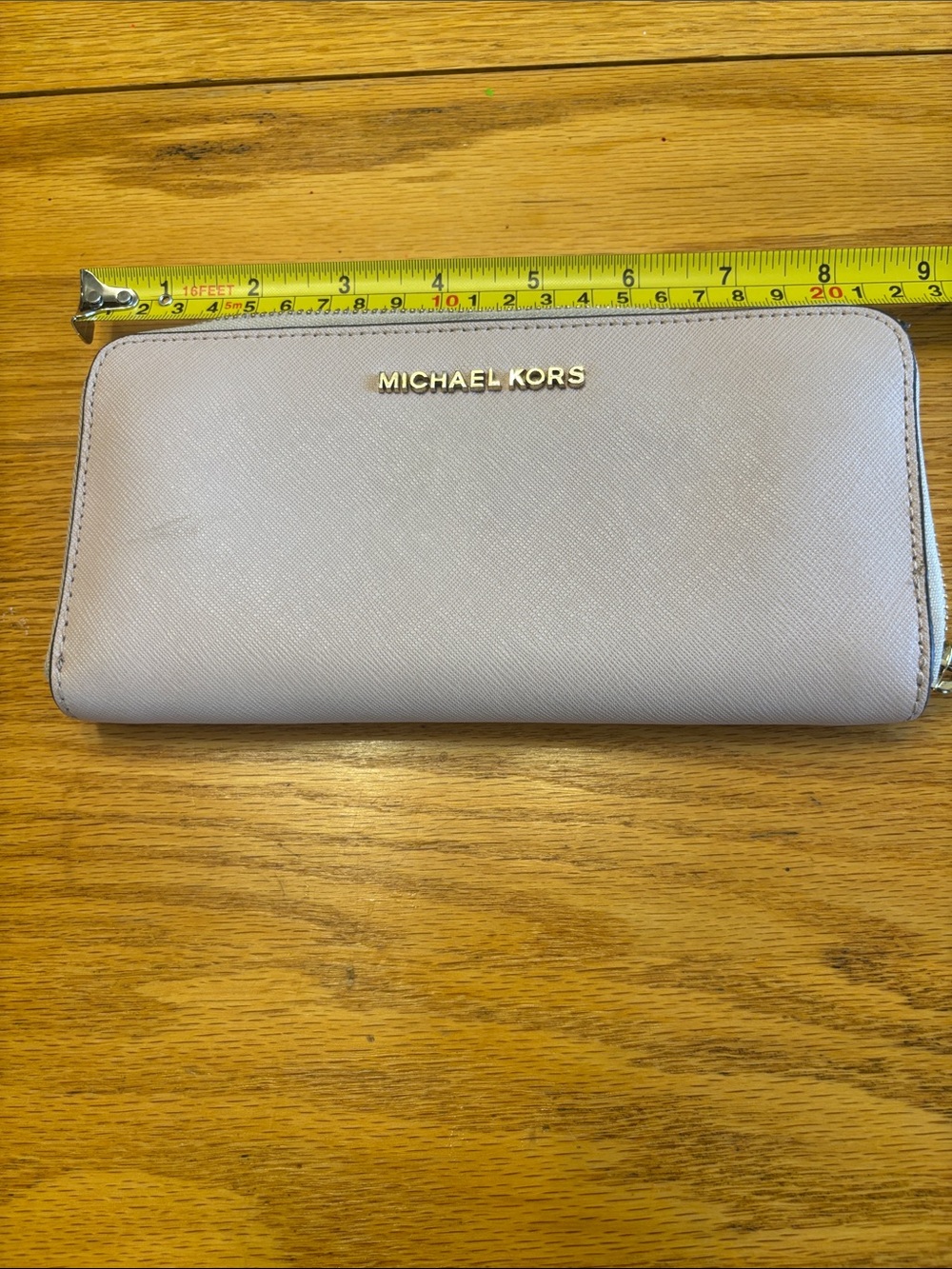 Michael Kors Zip-Around Wallet in Dusty Rose. Very clean and no callouts. - Picture 7 of 8